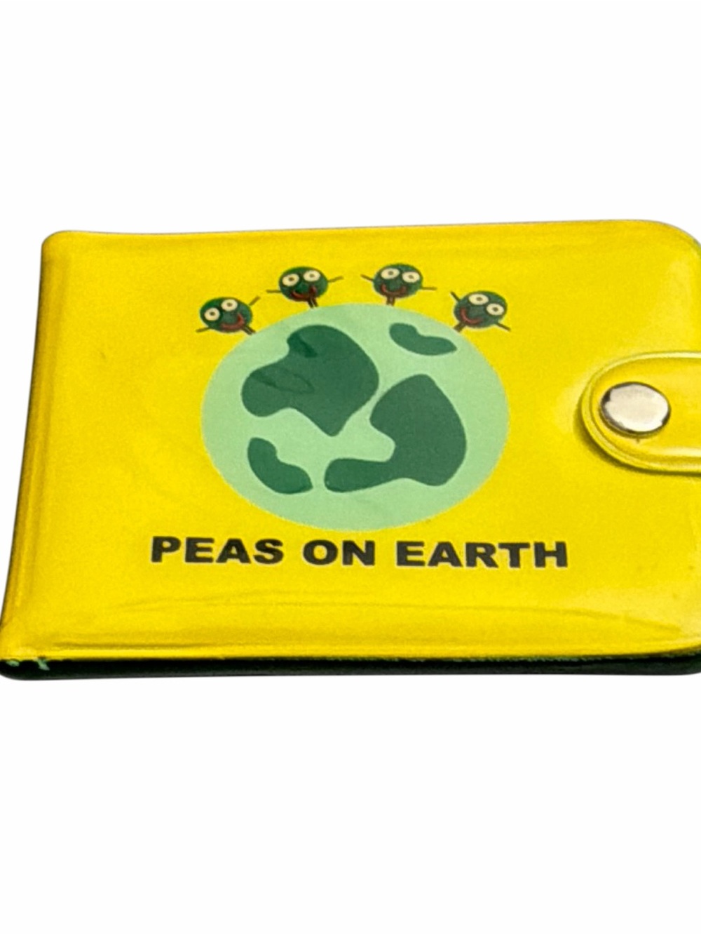 David & Goliath Peas on Earth Yellow Card & Key Holder